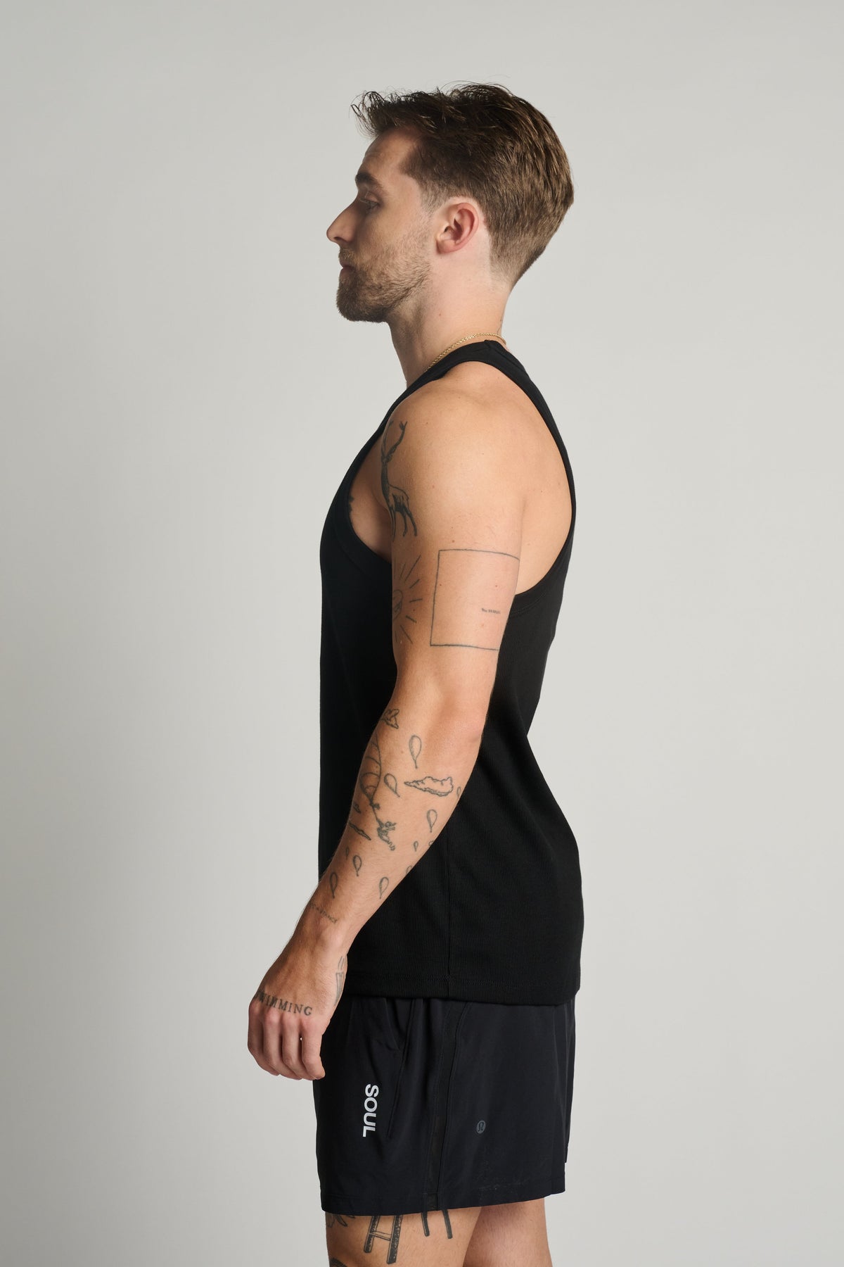 Men's Ribbed Tank