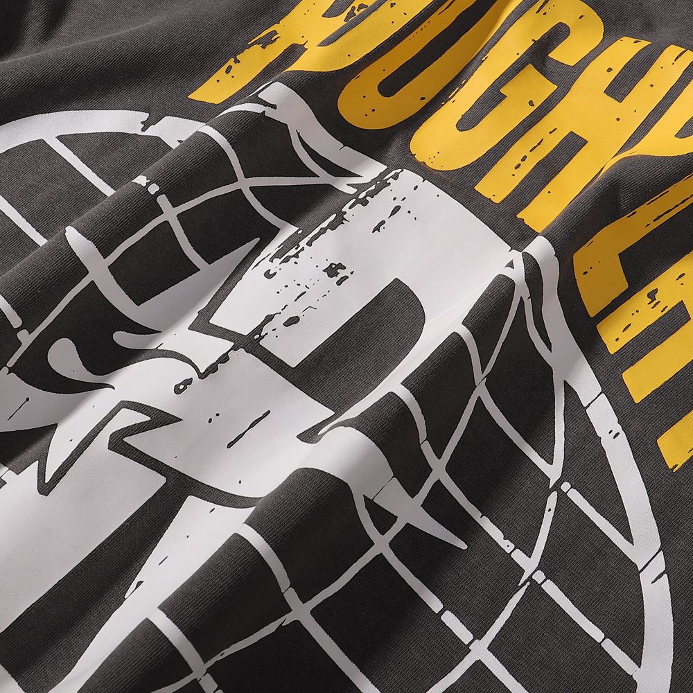Rough Play Yellow Globe Graphic T-Shirt